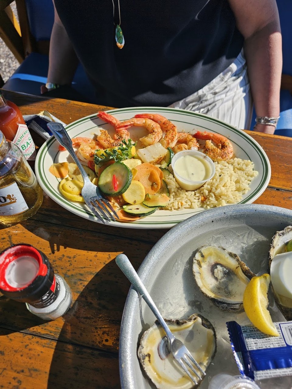Grilled Shrimp and Scallops