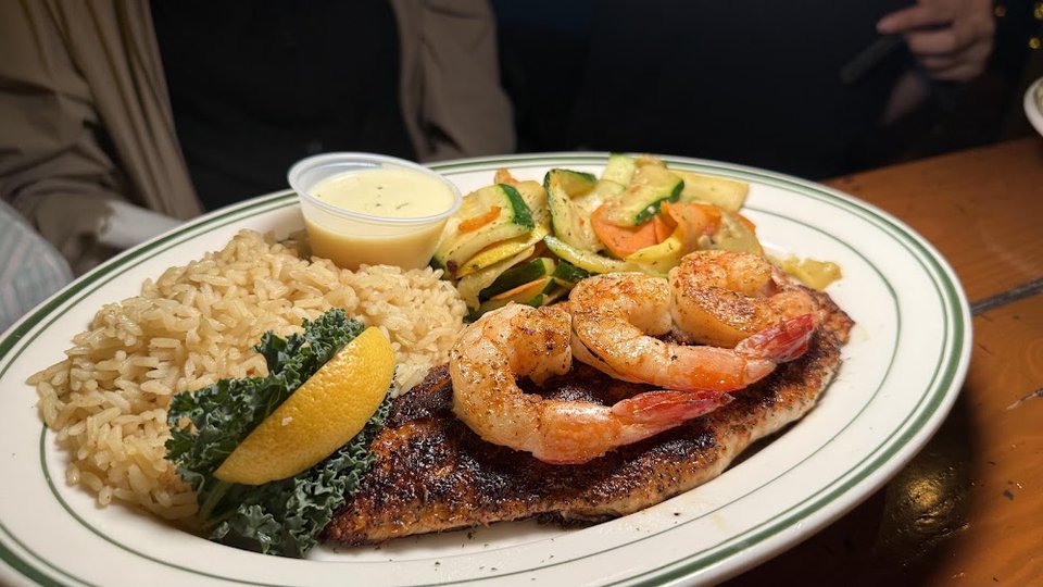 Fried Shrimp & Fish Platter